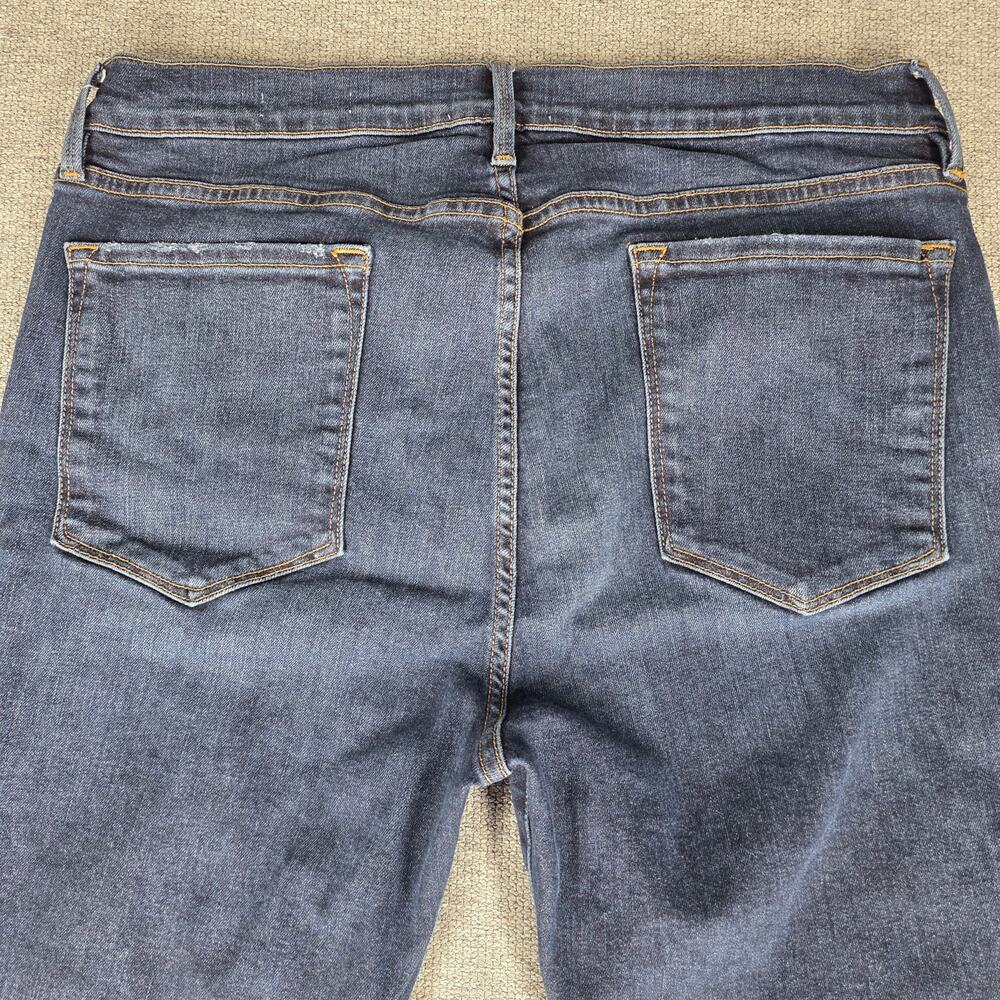 FRAME WOMENS LE SKINNY DE JEANNE REMI JEANS SIZE 34 ALTERED INSEAM 27" TO 29" - Picture 3 of 12